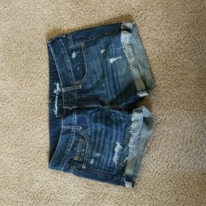 American eagle denim shorts